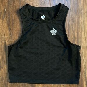 Black Crop Hop Size Small